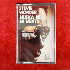 Alte Kassetten: STEVIE WONDER - MUSICA DE MI MENTE - CASETE - STEREO - MOTOWN - 5+5 PISTAS - 56 178-D / 2952